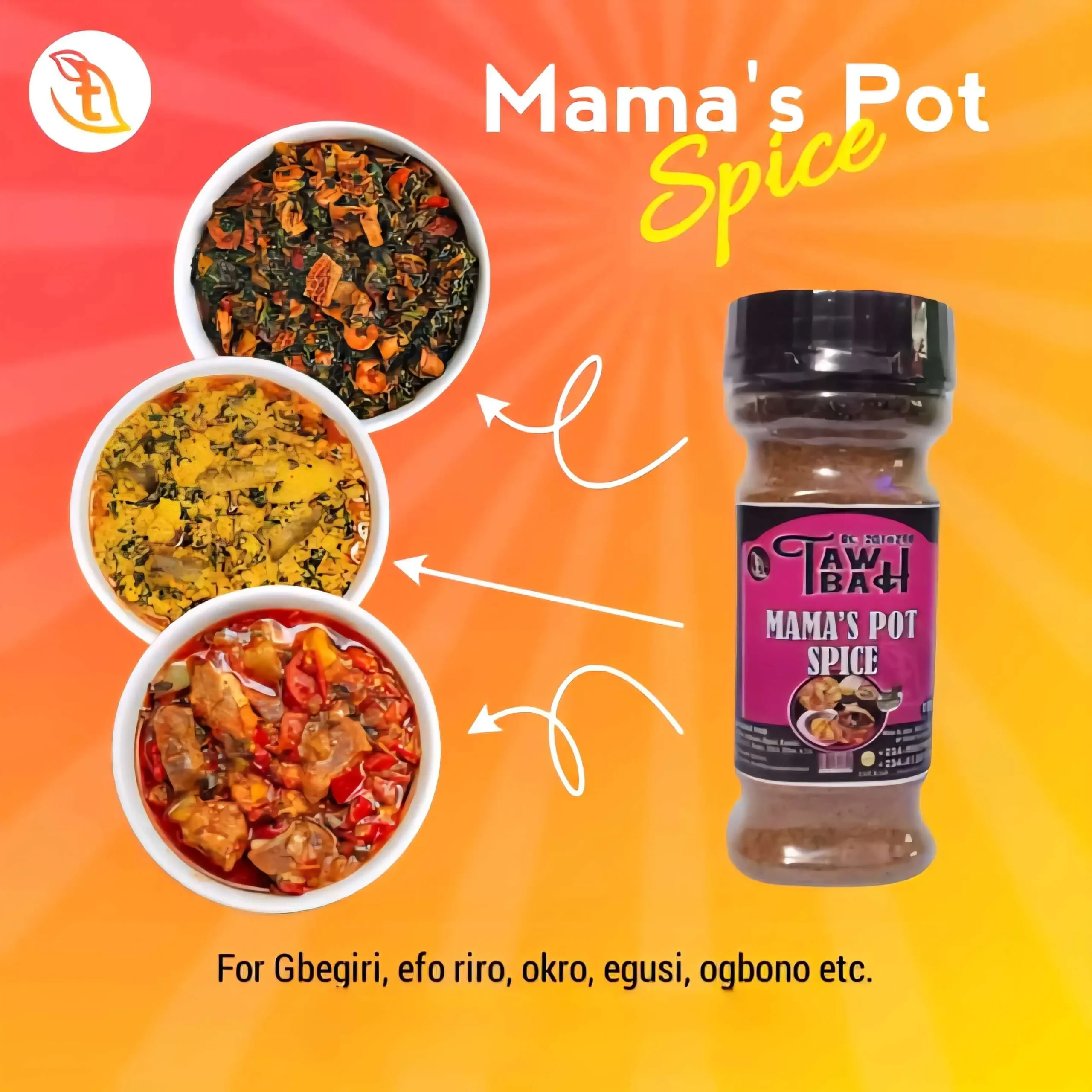 Tawbah Mama's Pot Spice 120g - Image 3